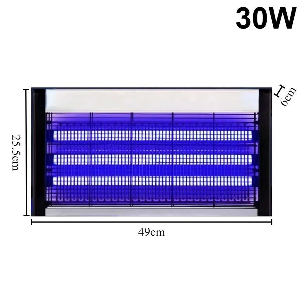 Commercial LED Bug Zapper - Powerful Electric Mosquito Killer & Fly Trap Lamp for Home, Kitchen & Restaurant