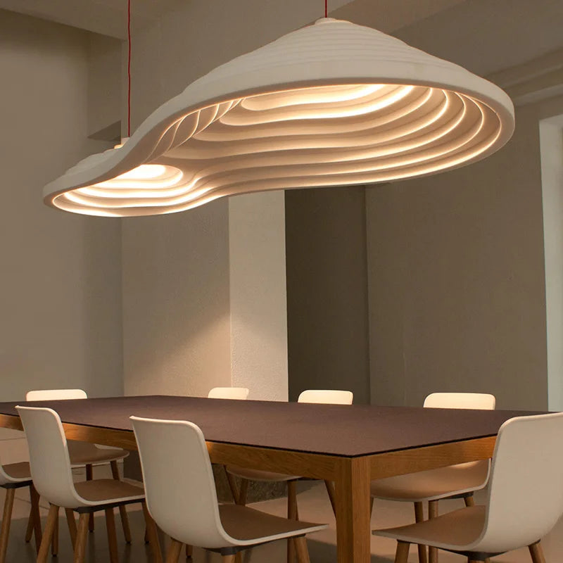 Nordic Wabi-Sabi Pendant Lights Minimalist Chandelier for Dining Room Bar Loft Bedroom Home Decors Hanging Lighting Fixtures