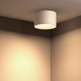 Small LED Ceiling Lights 8W 12W 15W Round Surface Mounted Downlight Black+Gold White+Gold Modern LED Ceiling Lamps
