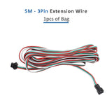 Touch Control Running Water LED Tape Driver - WS2811 Controller with 5M Extension