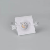Recessed LED Downlight Ceiling Lamp GU10 Anti-Glare Embedded Gypsum Spotlight for Living Room Bedroom Hotel Aisle Home Lighting