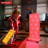 Red Light Therapy LED Touch Screen APP 480,590,630,660, 670, 810, 830, 850,1060nm Full Body Lamp PDT Infared Device Led Red Light Therapy Panel