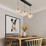 Nordic Modern Pendant Lights Creative Glass Ball Hanging Lamp For Dining Room Bedroom Bar Decor Loft Luminaire Light Fixtures