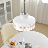 Nordic White Glass Globe Pendant Light with Red Flex Cord - E27 Modern Art Deco Ceiling Hanging Lamp Fixture for Restaurant, Bar & Bedroom