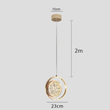 Light Luxury Art Pendant Lamp High-end Atmosphere LED Lights for Bedroom Bedside Lamps Creative Entrance Living Room Decoration