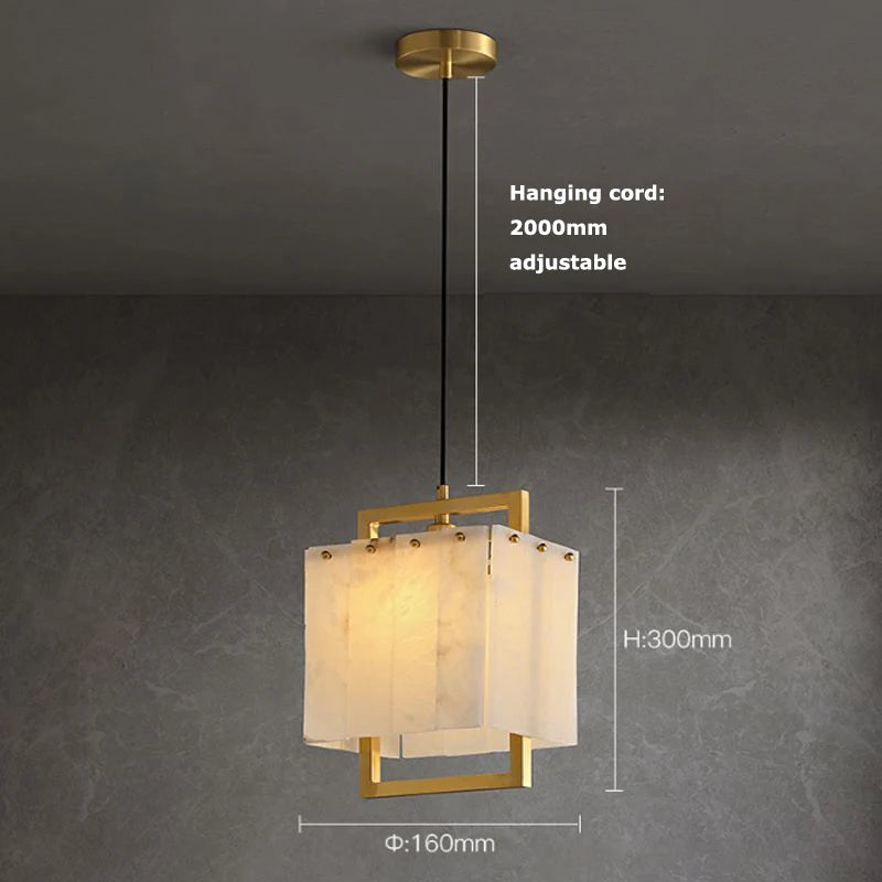 2026 Marble Series Gold Chrome Dimmable Led Chandelier Lighting Lustre Suspension Luminaire Lampen For Living Room