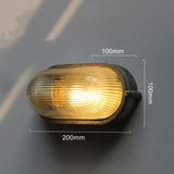 Retro Industrial Wall Lamp for Loft Coffee Bar Corridor Aisle Waterproof Outdoor Sconce Antique E27 Exterior Led Lights Fixture