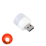 USB Plug Lamp Computer Mobile Power Rechargeable Lamp Book Light LED Eye Protection Reading Light Small Light Night Light