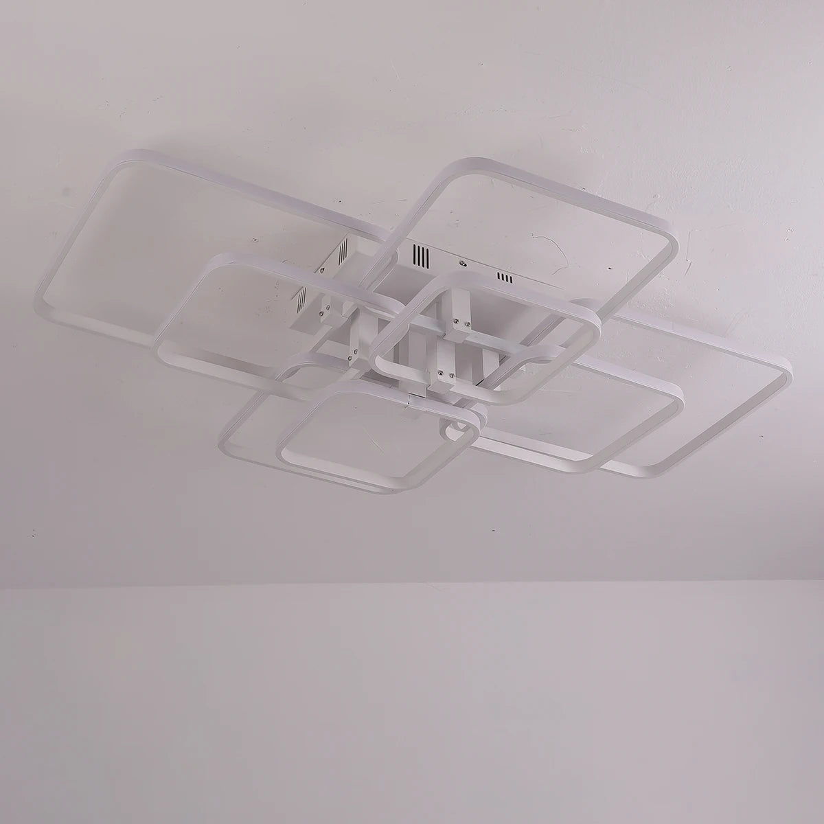 Gleam Rectangle Acrylic Aluminum Modern Led ceiling lights for living room bedroom AC85-265V White Ceiling Lamp Fixtures