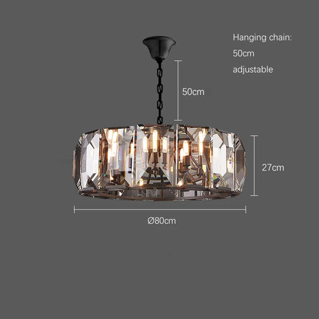 LED E14 Classic Retro Chrome Gold Crystal LED Lamp LED Light. Pendant  Lamp For Living Room