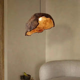 Wabi sabi Style Dried Lotus Flower Pendant Lamp Japanese Retro Zen Theme Decorative Hanging Light for Guesthouse Pendant Light