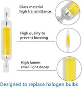 R7S LED COB Bulb Light 78mm 118mm Glass Tube High Power AC110V 220V Home Replace Halogen Lamp