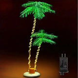 New simulation palm tree lamp outdoor park shopping mall lighting coconut tree lamp terrace courtyard landscape decorative light