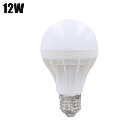3/5pcs Led Bulb Screw Plastic Bulb Energy-Saving  Lamps 3w 5w 7w 9w 12w 15w E27 Ac 220v Real Power Led Lamp Living Room Home Led