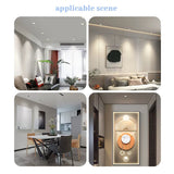 3pcs AC220V 120V No Flicker GU10 Spot lights 5W 6W 7W 8W 9W LED Bulb GU10 Replace 50w halogen lamp for home Lighting derection