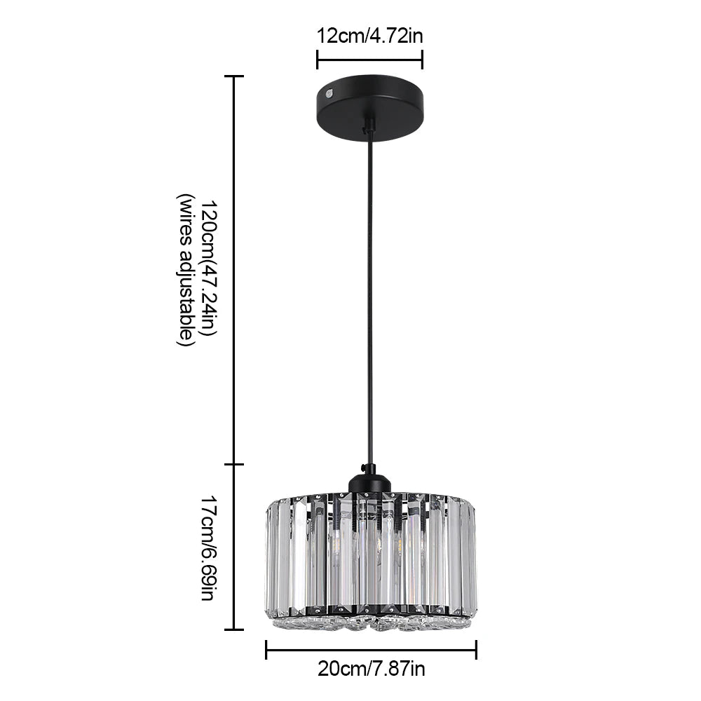 Modern Crystal Ceiling Light Flush Mount Ceiling Chandeliers Lamp LED Bedroom Corridor Entrance Lighting Fixtures E27 Gold Black