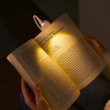 Book LED Reading Light Lamp with Clamp 360°Adjustable Neck 3-Color Temperature Dimming Lamp Mini Book Clip Night Lights