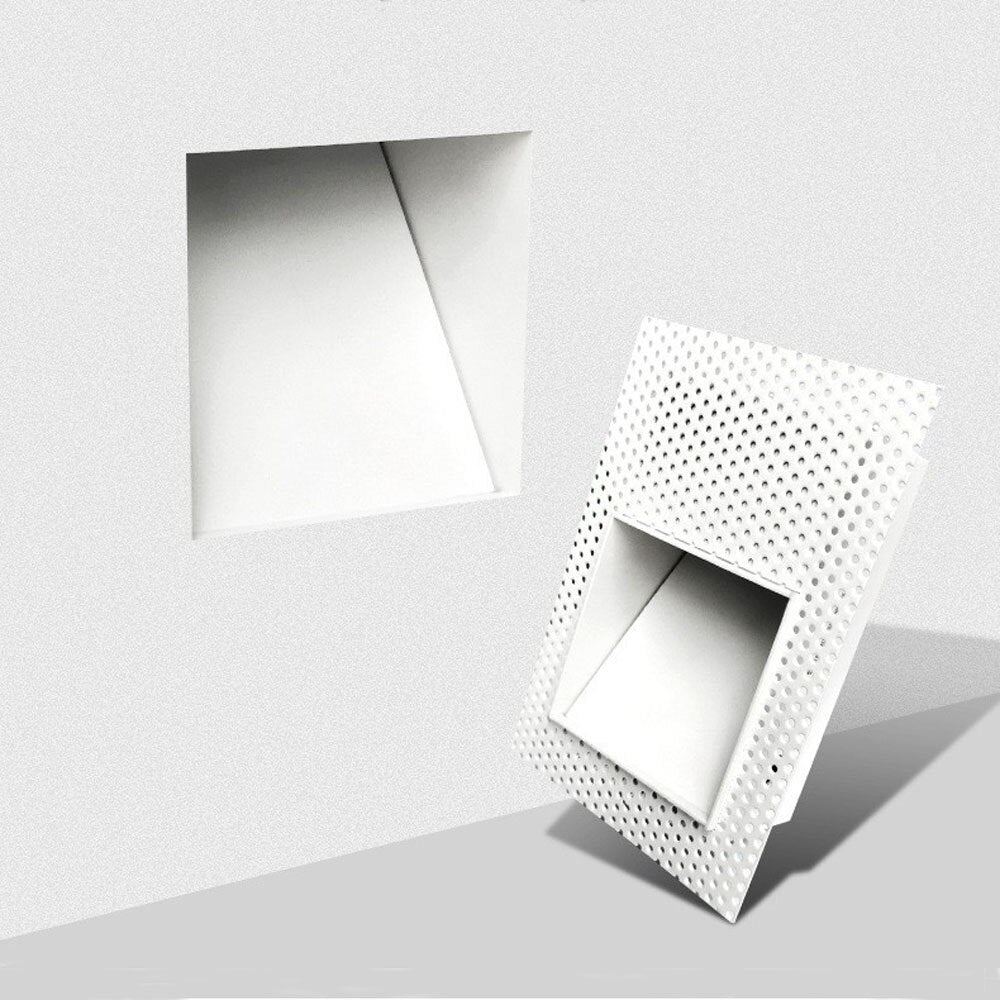 Recessed Motion Detect LED Wall Lamp Frameless 3W Step StairCase Lighting For Home Channel Corridor Hotel Indoor Night Footlight