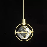 Modern Led All Copper Pendant Light Crystal Chandelier Luxury Lighting Living Room Kitchen Dining Room Home Decors Hanging Lamp