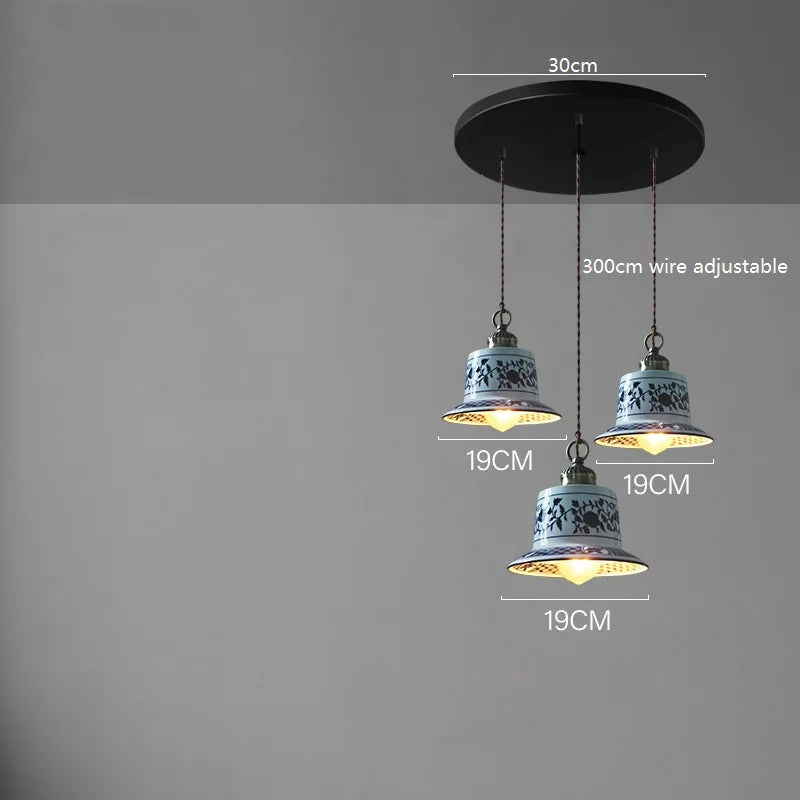 Modern Simple Ceramic LED Pendant Lamp Home Indoor Decors Lighting Bedroom Restaurant Dinning Living Room Lights Hang lamp