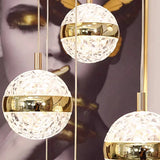 Nordic home decoration, stair chandelier, living room and dining room Pendant lights, ceiling light, indoor lighting