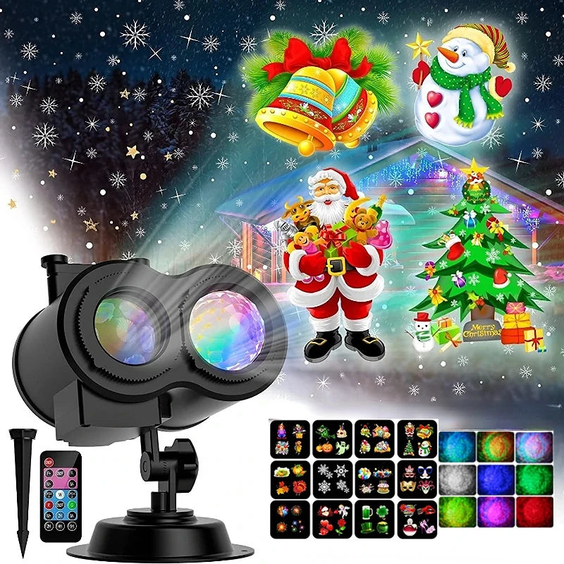 LED Lamp Party Light Lighting Holiday Outdoor Christmas Projector Christmas led lights Projector Waterproof Laser Projection