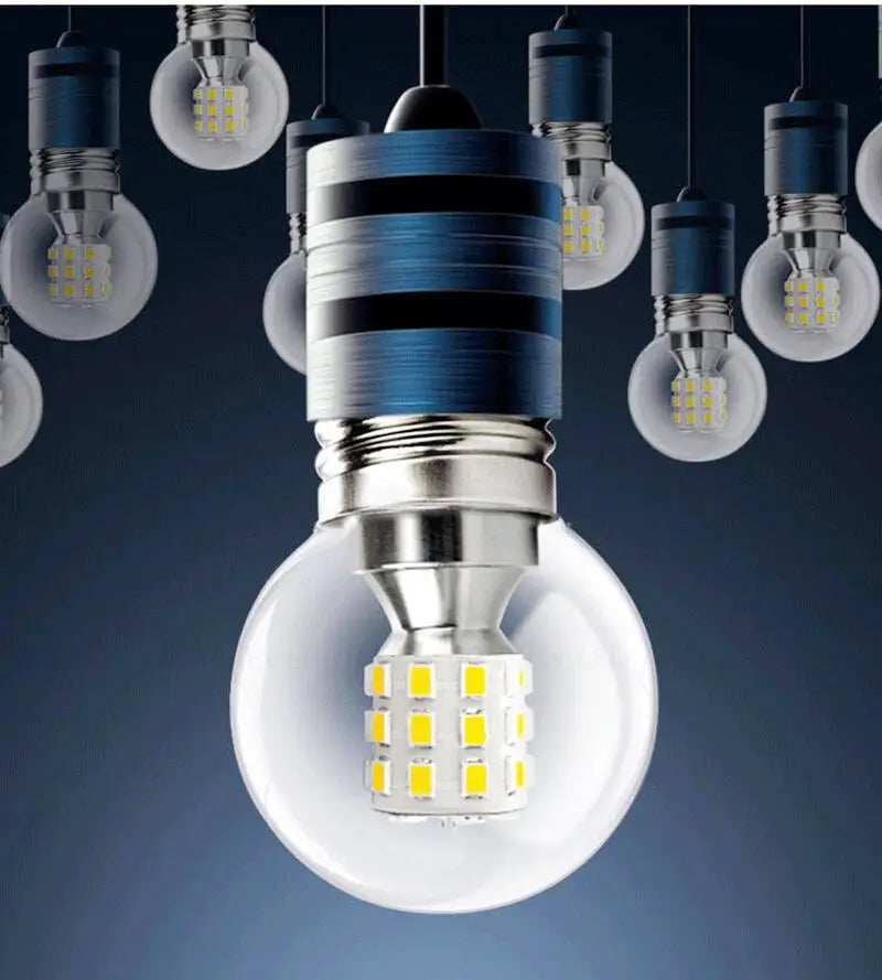 4PCS Led Bulb E27 Light Bulbs For Home 7W 9W 12W GLOBE G45 SMD2835 Leds AC220V 230V Indoor Lighting For Living Room Table Lamp