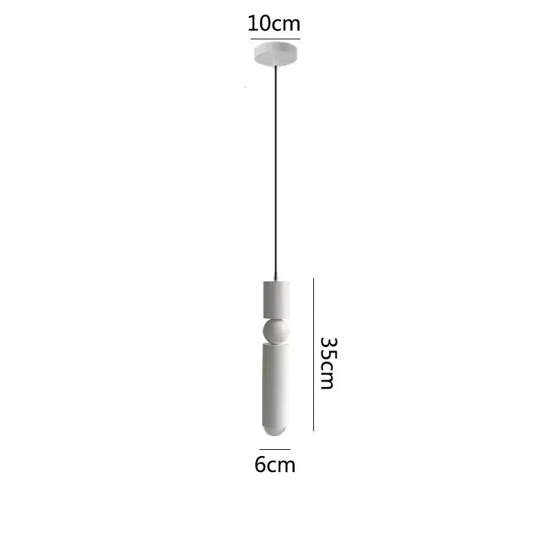 Modern Led Chandelier Spotlight Pendant Lights Bedside Bedroom Reading Light Home Decor Pendant Lamp For Dining Room Kitchen Bar