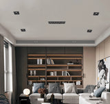 Recessed LED Ceiling Lamp 24W 10W Single/Double Head LED Spot lights COB Anti-Glare Downlight For Home Office Store Indoor