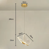 Gold LED Butterfly Lights Home Indoor Staircase Hanging Chandleiers Lamps Living Kitchen Island Bedroom Wall
