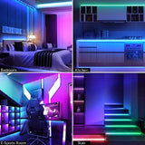 LED Strip Lights Navidad Game Room Decor Led 10m 20m RGB 5050 Bluetooth Usb Tv LED Strip Neon LED Lights Christma Decoration