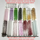 Italian Murano Glass LED Wall Lamp - Luxury Decorative Sconce Light Fixture for Bedroom Bedside, Living Room & Restaurant