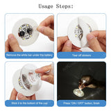 LED Bottle Coaster Sticker Lights (1–200 PCS) - Luminous Cup Lights for Bar, KTV, Wedding, Party & Vase Decoration