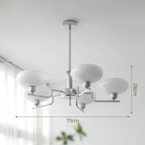 Retro Artistic Design Glass Pendant Light Ball Used in Bedrooms Study Rooms Living Kitchens  Island Chandelier Indoor Hanging