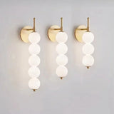 Wall Lamp Bedroom Nordic Minimalist Glass Lamp for Corridor Living Room Background Wall Light