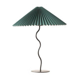 Table Lamp Ins Retro Pleated Umbrella Nordic Medieval Korean Master Bedroom Bedside Lamp Swing Iron Art Drop Shipping