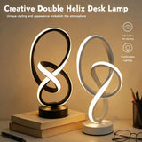 Simple & Creative LED Desk Lamp - USB Powered Three-Color Adjustable Brightness Light