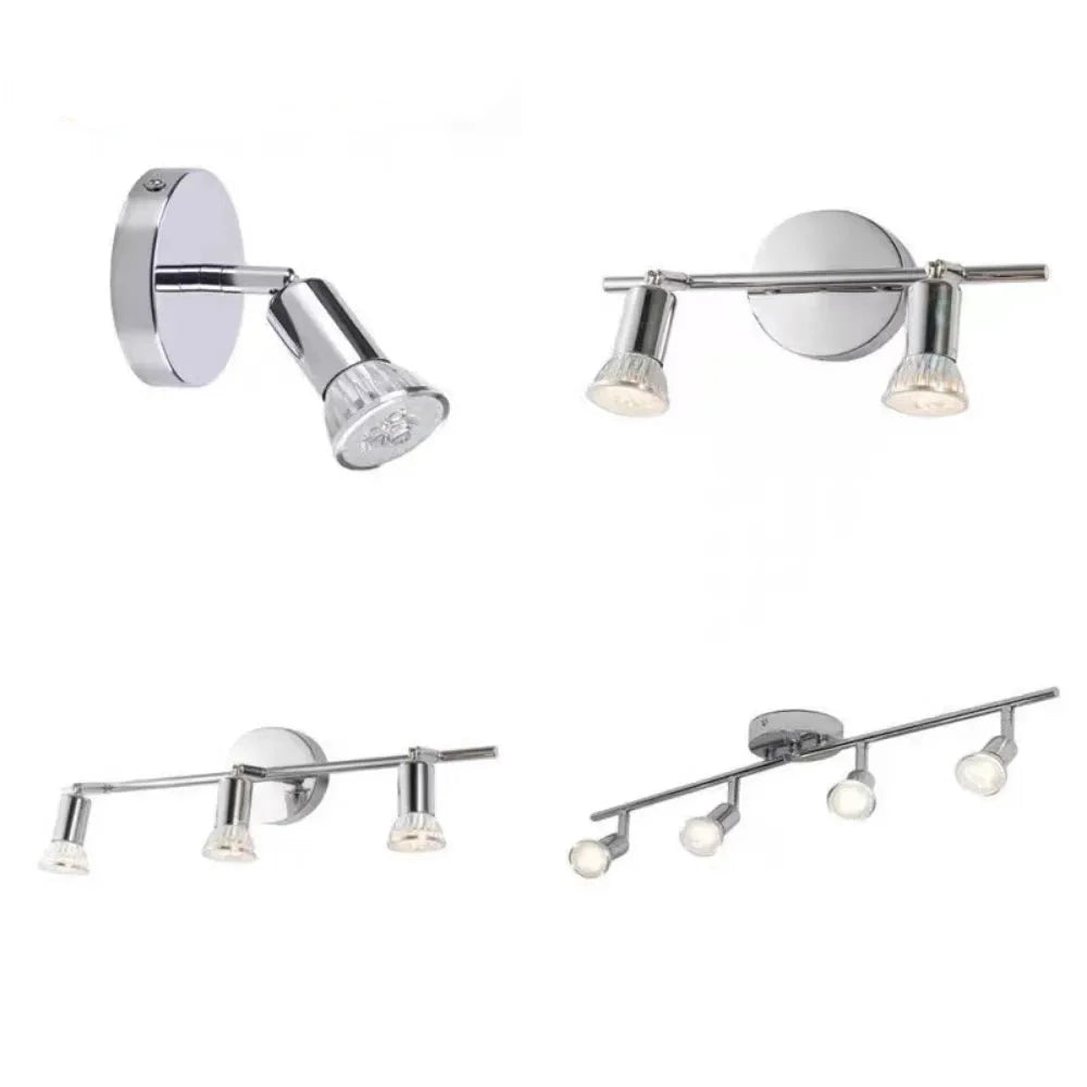 LED Spotlights Factory Supermarket Hotel Ceiling Lights Clothes Shop Showcase Background Wall GU10 Spotlights