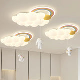Nordic Cloud Child Stylish Ceiling Lights for Girl Bedroom Nursery Children's Room Chandelier Home Decor Lighting Luster Fixture