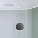 Scandinavian LED Chandelier - Modern Nordic Pendant Lamp for Dining & Kitchen