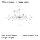 Living Room Lamps Modern Led Ceiling Chandelier Nordic Dining Room Bedroom Chandeliers 110V/220V Home Interior Hanghing Lighting