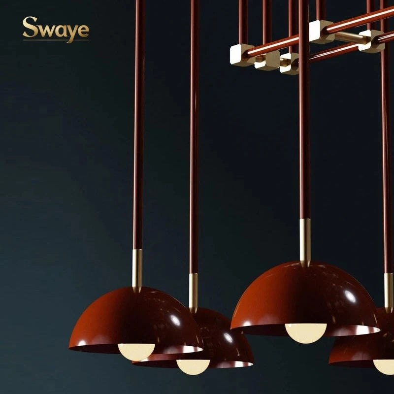 Modern Simplicity Luxury Stylish LED Pendant Lights Metal Hanging Lamps for Dining Room Hall Café Bar Home Decoration Art Design