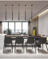 Dimmable Cone Long Tube LED Pendant Light Hanging 7W Lamp Aluminum Acrylic Home Kitchen Island Dining Living Room Bar Cafe