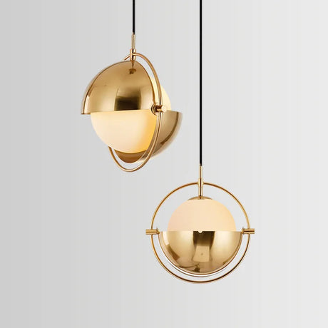 Modern Iron Pendant Lamp Danish Multi Lite Pendant Lamp Bedroom Parlor Dining Room Restaurant Decors LED Deformable Hanging Light