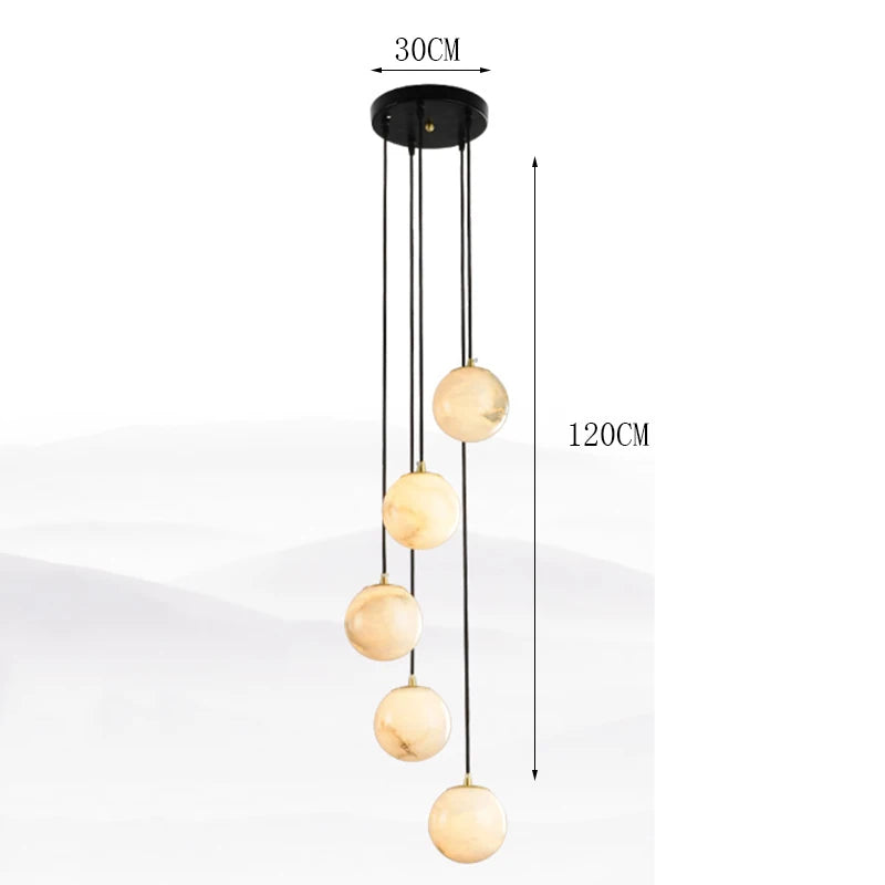 Modern Stair chandelier Pendant lights indoor lighting Ceiling lamp hanging light led Chandeliers for living room indoor lightin