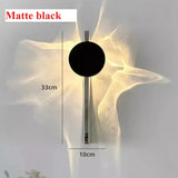Creative Art Corrugated LED USB Rc and Wiring Wall Lamps Bedroom Bedside Shadow  Sconces Aisle Porch Corridor Atmosphere  Light