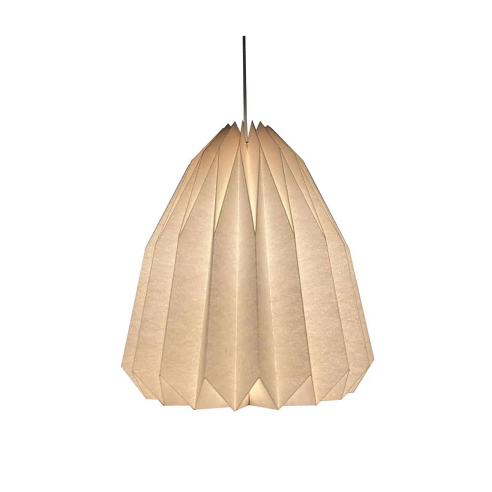 Chandelier Lamp Shade Nordic Style Folding Pendant Light Shade Creative Decorative Light Cover Home Art Decoration