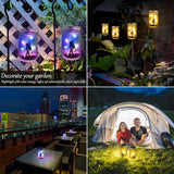 Solar Fairy Butterfly String Lights Garden Fairy Lanterns Gift for Birthday Outdoor Night Lights LED Waterproof Mason Jar Lights