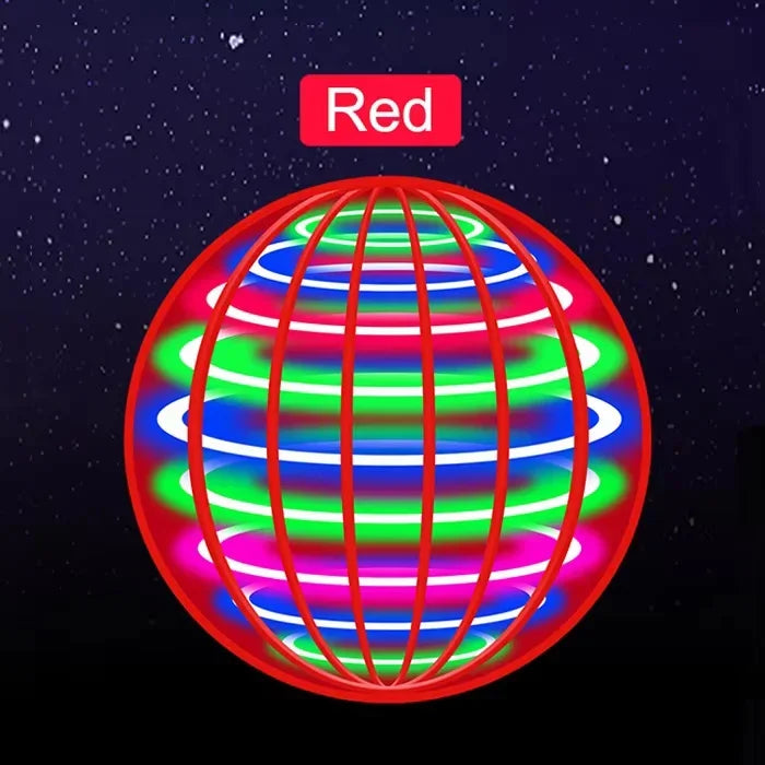 Auto-Spinning LED UFO Flying Orb Ball - Magic Floating Hover Toy