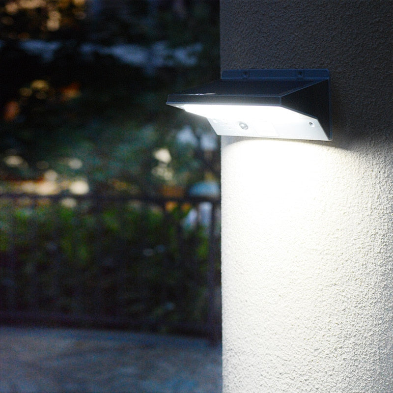 Solar Lights Outdoor Garden LED Motion Sensor Wall Lamp Waterproof Outside Solar Power Lighting Jardin Lampe Solaire Exterieur